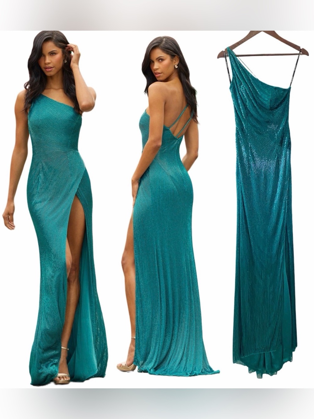 Sherri Hill Liquid Beaded Gown